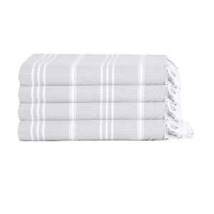 Olive & Linen Bodrum Turkish Hand / Kitchen Towel Bundle - 1 of 4