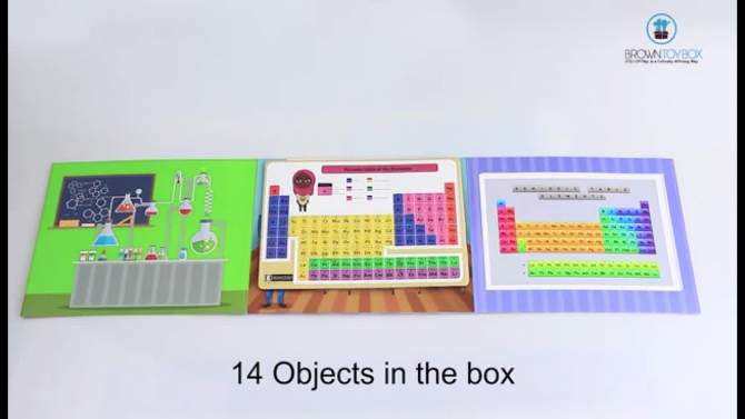 Brown Toy Box Amara Chemistry STEAM Kit, 2 of 7, play video