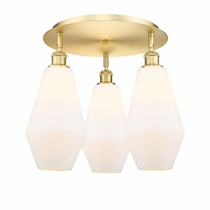 Cindyrella - 3 Light Flush Mount In Industrial Style-14.5 Inches Tall and 18.75 Inches Wide - 1 of 1