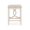 New Classic Furniture,Bella Wood Counter Stool With Fabric Seat In Bisque Beige (Set Of 2) - 2 of 4
