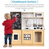 Best Choice Products Pretend Play Kitchen Wooden Toy Set for Kids w/ Telephone, Utensils, Oven, Microwave - 2 of 4