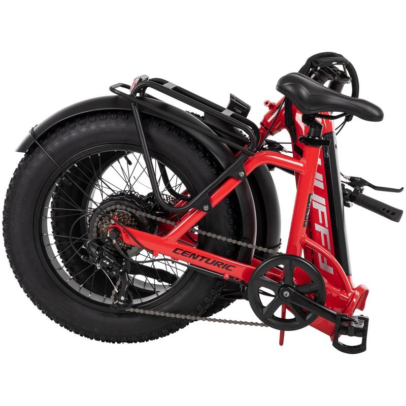 Huffy Centuric Folding Step Through Electric Bike - Red, 3 of 13