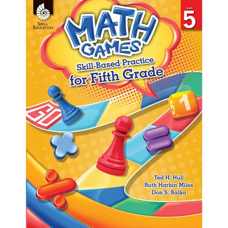 Shell Education Math Games: Skill-Based Practice for Fifth Grade, 1 of 2