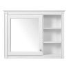 Racxily 36x28 Inch Medicine Cabinet, Wall Mounted Bathroom Storage with Mirror & Adjustable Shelf - 2 of 4
