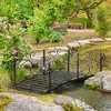 Gulches Garden Bridges: Elegant Metal & Wood Footbridges with Safety Siderails - 2 of 4