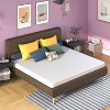 BestMassage 5 Inch Mattress Bamboo Charcoal Memory Foam Mattress Medium Firm Mattress CertiPUR-US Certified - 2 of 4