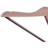 DEILSY Cedar Suit Hangers with Anti-Slip Pant Bar – 12 Pack - 4 of 4