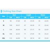 Coolmee Women's Business Casual Tops Summer Long Sleeve Button Down Shirts V Neck Chiffon Blouses - 4 of 4