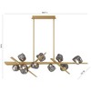 Eurofase Lighting Thorah 9 - Light Chandelier in  Gold - 3 of 4