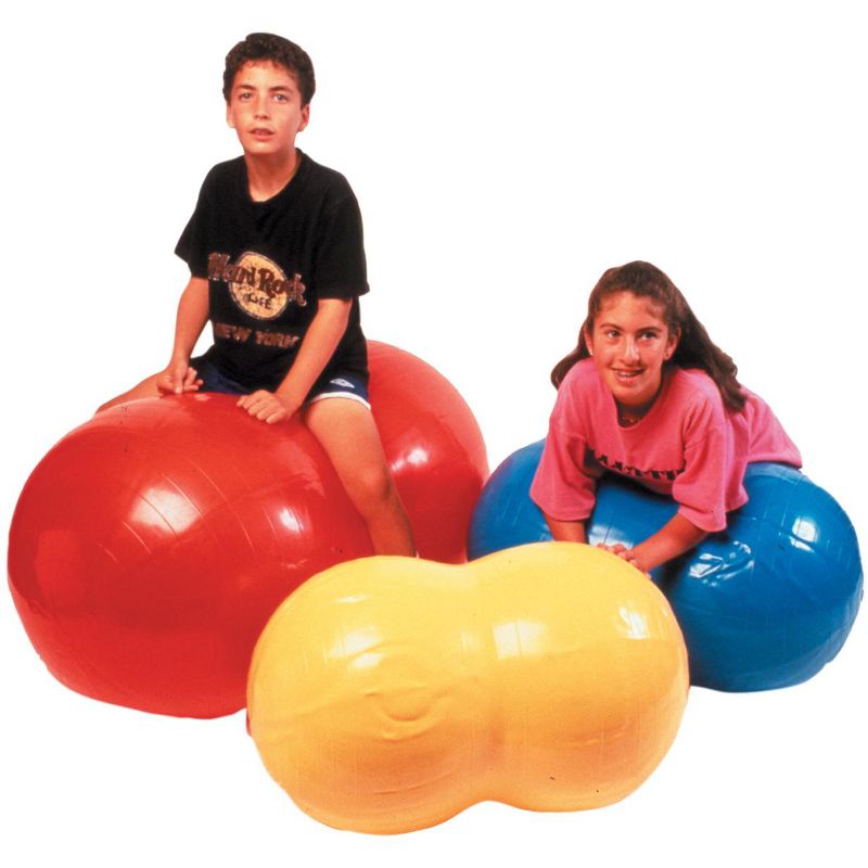 CanDo Inflatable Peanut Ball Exercise Saddle Roll, 3 of 4