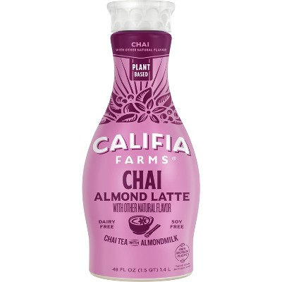 Califia Farms Chai Almond Latte - 48fl Oz : Target