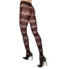 Memoi Semi Botanic Two Toned Net Tights - 3 of 4