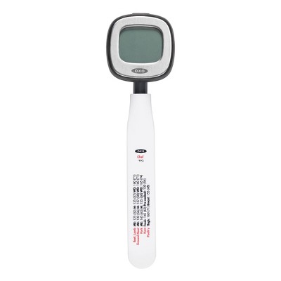 Flip Tip Digital Instant Read Food Cooking Meat Kitchen Thermometer with  Probe