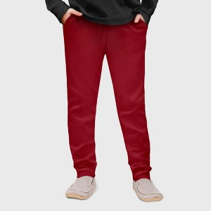 City Threads USA-Made Fleece Cotton Soft Pocket Jogger for Boys and Girls - 1 of 4