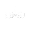 Elegant Lighting Rohan 54 inch chandelier in White - 3 of 4