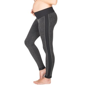 Modern Eternity - Ella Activewear Seamless Maternity Leggings - 1 of 3