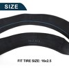 Unique Bargains Bike MTB Cycling Inner Tire 16x2.5 inch Durable Bent Valve Bicycle Inner Tube 1 Pcs - 3 of 4