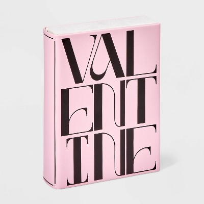 Valentine Jewelry Organizer Book - A New Day™ Pink/Black