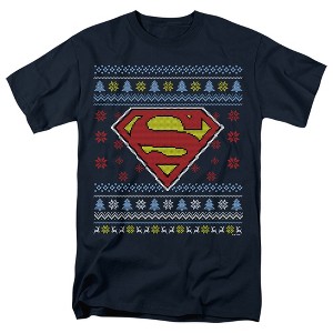 Men's Supermanugly Christmas Logo T-Shirt - 1 of 4