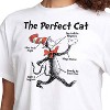 Women's - Dr. Seuss - Cat in the Hat The Perfect Cat Cropped Graphic T-Shirt - image 2 of 4