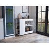 NicBex 1 Drawer Rolling Kitchen Island Cart with 2 Open Shelves,Kitchen Island on Wheels with Storage,Island Table for Kitchen - 2 of 4