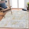 Washable Area Rug Modern Abstract Non Slip Rugs Foldable Low Pile Contemporary Indoor Carpet for Bedroom Office Kids Room Guest Room Study Room - 4 of 4