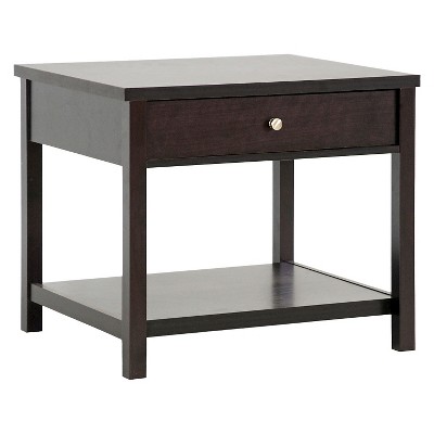 Nashua Modern Side Table Brown - Baxton Studio