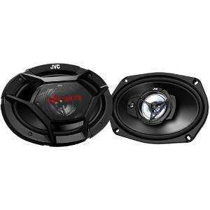 JVC CS-DR6931 500W Peak (70W RMS) 6x9 3-Way Factory Upgrade Coaxial Speakers - Pair - 1 of 3