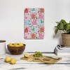 H Miller Ink Illustration Winter Forest Woodland Animals Cutting Board - Rectangle - 3 of 3