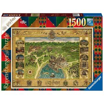Ravensburger Hogwarts Map Jigsaw Puzzle - 1500pc