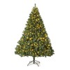 Artificial Holiday Tree Realistic Full-Body Branches Hinged Sections,  Christmas Tree, Foldable Base for Easy Setup and Storage for Home Parties - 2 of 4
