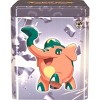 Pokemon TCG: 2024 Stacking Tin Metal - 3 Packs, 2 Stickers - image 3 of 4