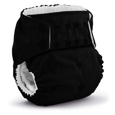 Image of Kanga Care Rumparooz G3 Reusable One Size Cloth Pocket Diaper (6-55+ lbs) - Phantom Black