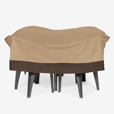 BrylaneHome Outdoor Round Table And Chair Cover