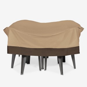 BrylaneHome Outdoor Round Table And Chair Cover - 1 of 2