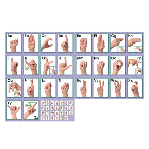 Educators Resource North Star Teacher Resources Bulletin Board Set American Sign Language 7/PK 2 - image 1 of 1