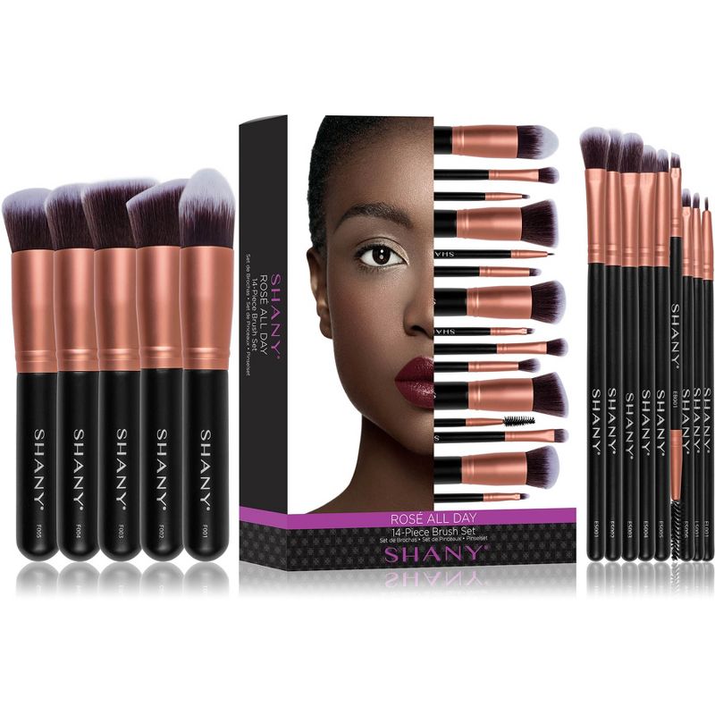 SHANY Professional Makeup Brush Set  - 14 pieces, 2 of 6