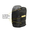 HEDi-Pack Voyager 19.5" Backpack with Hook & Loop Panels - Black - 3 of 4