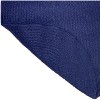 72" x 72" Alpine Collection Navy Solid Reversible Indoor Area Utility Round Rug - Better Trends - 3 of 4