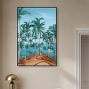 Art Remedy Tropical View Tropical Bathroom Wall Art Framed - 2 of 4