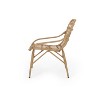 GDFStudio Barrister Outdoor Boho Wicker Accent Chairs (Set of 2) - 4 of 4