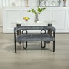 NicBex 46.46 Inch Small Loveseat Sofa Modern Upholstered Chenille Fabric 2 Seater Couch with Metal Legs for Living Room,Apartment - 2 of 4