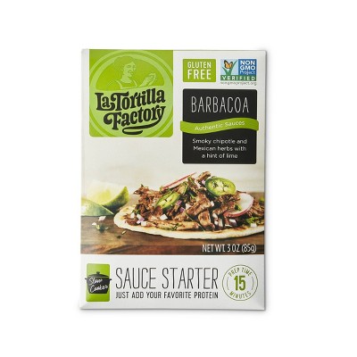 La Tortilla Factory Barbacoa Sauce Starter - 3oz
