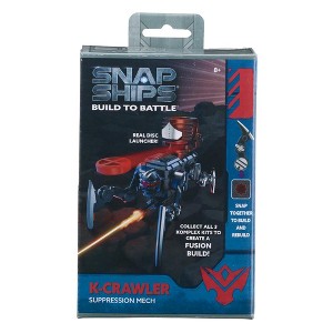 PlayMonster Snap Ships K-Crawler Suppression Mech, Custom Building and Battle Play, Ages 8+, Building Set - 1 of 1