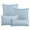 Esca Justine  Warm & Cozy 7pc Comforter Set:1 Comforter, 2 Shams, 2 Cushions, 1 Decorative Pillow, 1 Breakfast Pillow - 3 of 4