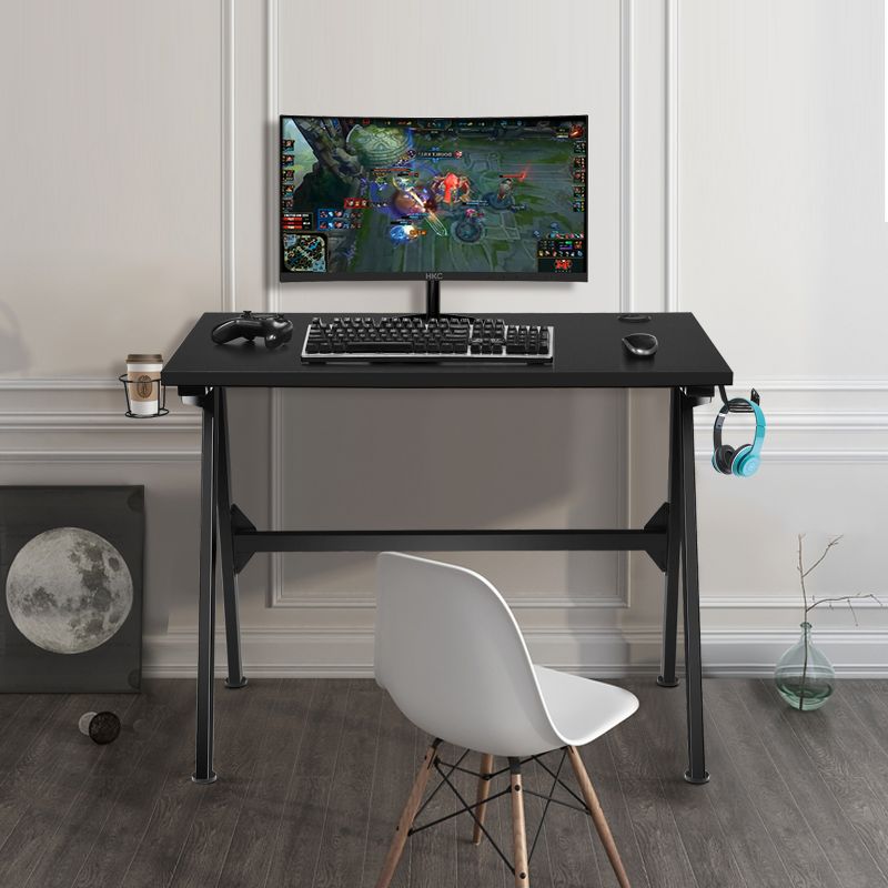 Costway Gaming Desk Home Office PC Table Computer Desk with Cup Holder & Headphone Hook, 4 of 11