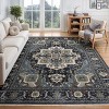 Oriental Weavers Eliana ELI09 Navy / Blue Indoor Area Rug - 6'7" x 9'6" - 2 of 4
