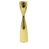 HomeRoots 10" Gold Stainless Steel Tabletop Taper Candlestick - 4 of 4