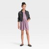 Girls' Short Sleeve Dress - Cat & Jack™ - 3 of 3
