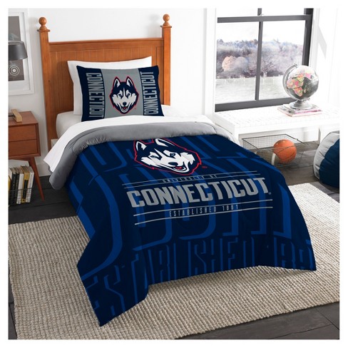 Ncaa Northwest Modern Take Twin Comforter Set Uconn Huskies 64 X